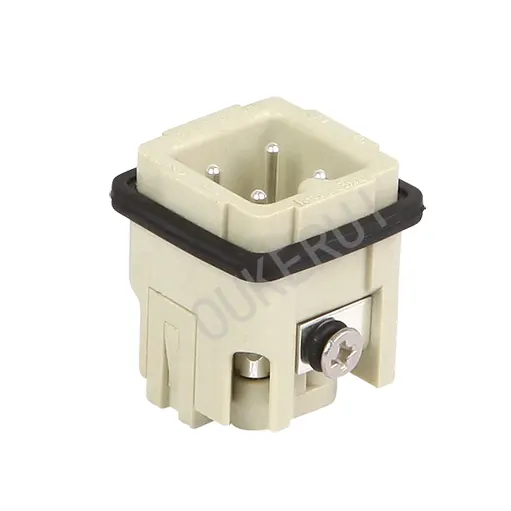 3 Pin 10A 230/400V Heavy Duty Connector Male Insert
