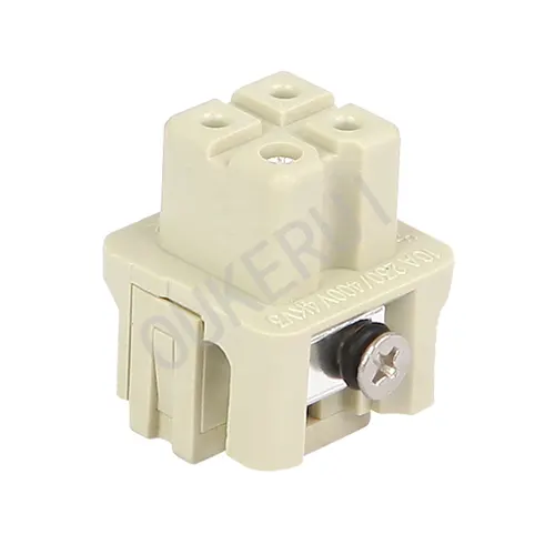 3 Pin 10A 230/400V Heavy Duty Connector Female Insert