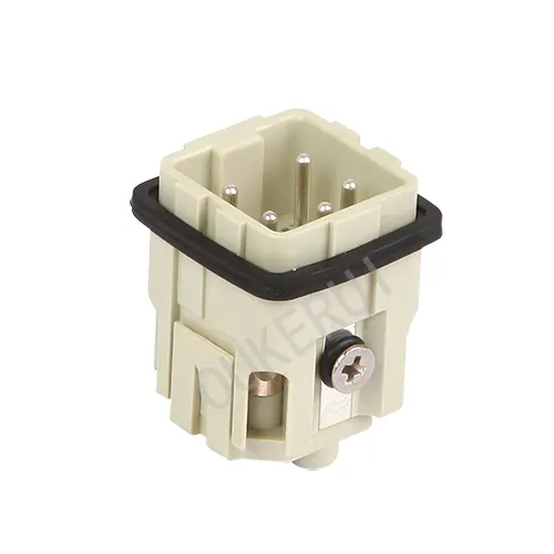4 Pin 10A 230/400V Heavy Duty Connector Male Insert