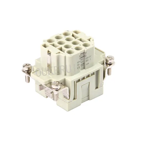 EE 10 Pin 16A Heavy Duty Connector Female Insert