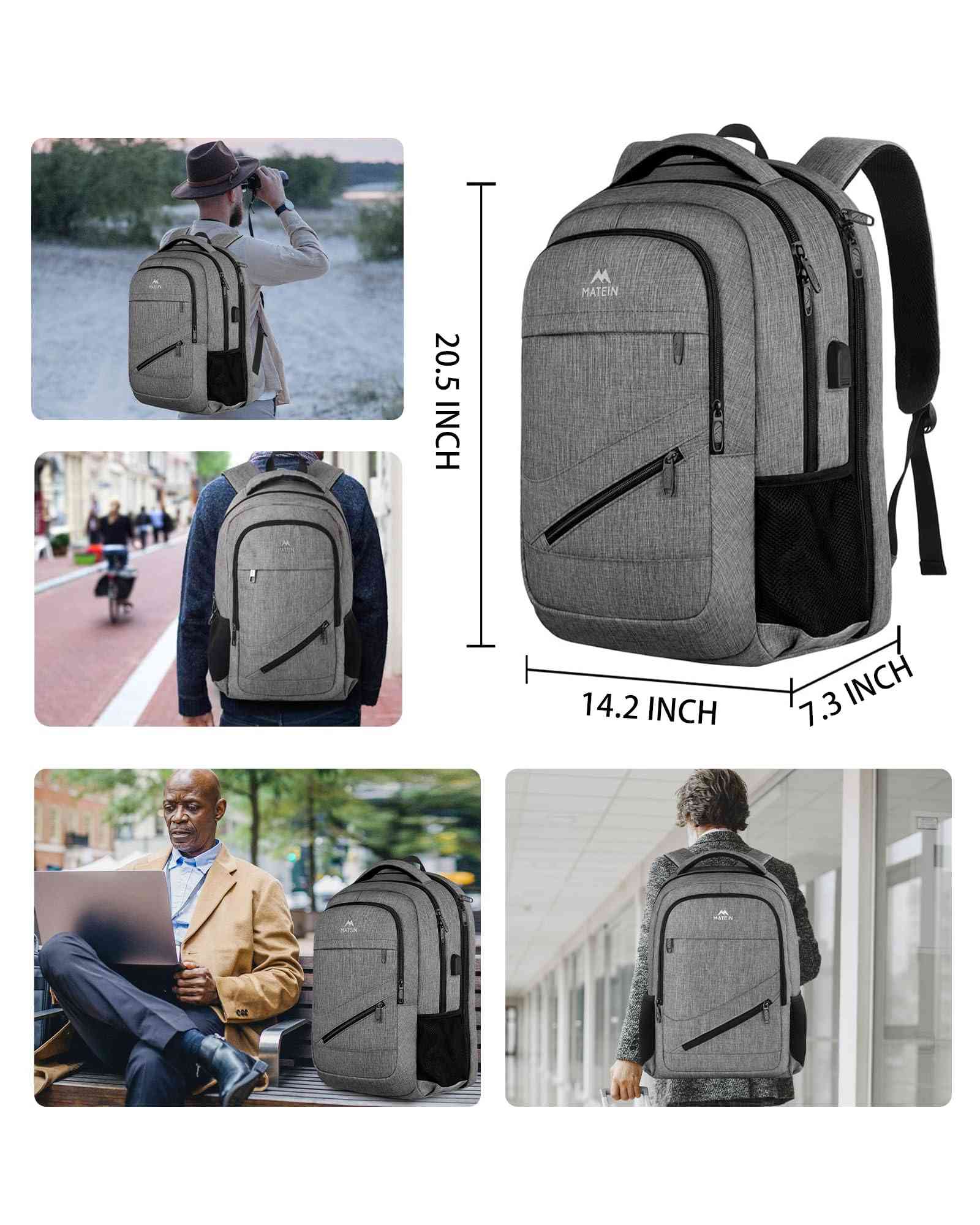 17 Inch Travel Laptop Backpack