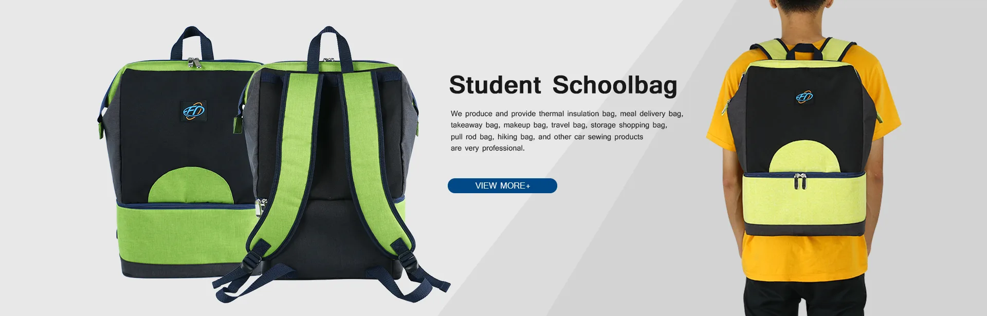 China Student Schoolbag Factory and Supplier