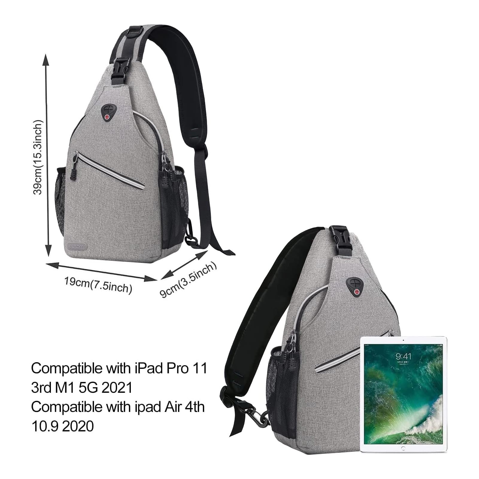 Worth Your Choice-Crossbody Shoulder Bag Travel Hiking Daypack