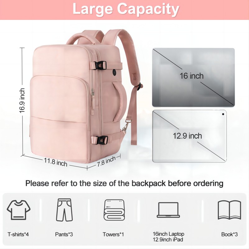 Women's Travel Backpack College Bag