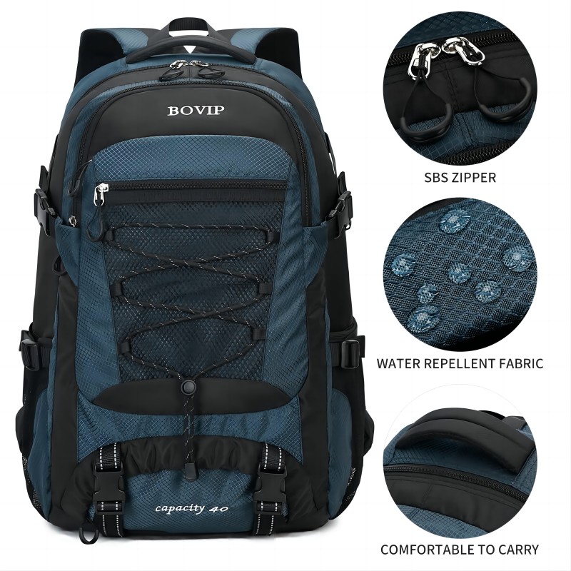 Рюкзак для походов, водонепроницаемый, легкий, для путешествий, для кемпинга