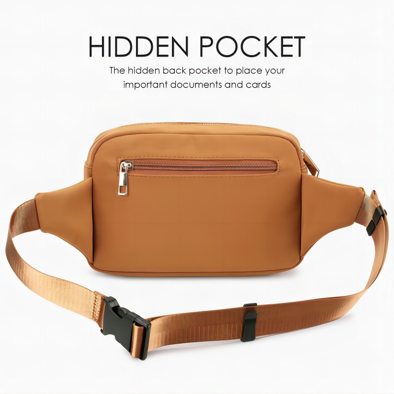 Fashion Waist Pack Crossbody Bag with Adjustable Belt