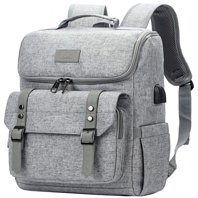 Mochila retro mochila para laptop de viagem