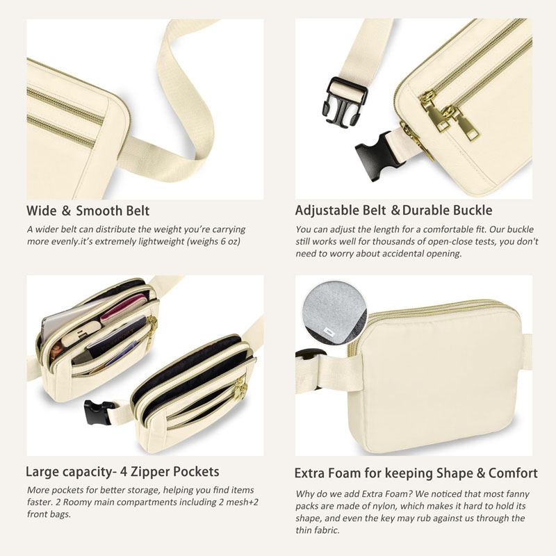 Stylish Waist Bag Adjustable And Waterproof