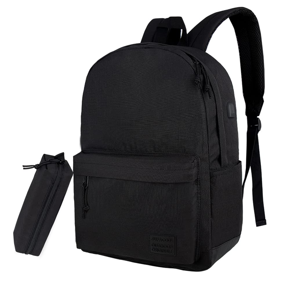 Magaan na Casual Laptop Backpack na May USB