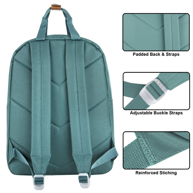 Laptop Backpack Adjustable Padded Shoulder Straps