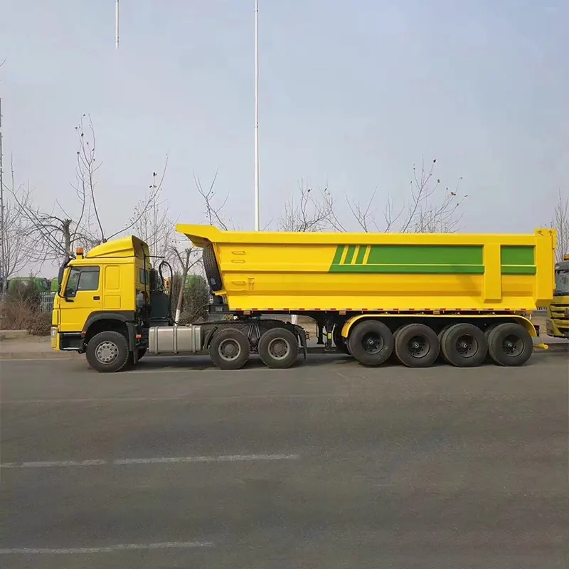 What are the uses and features of Dump Semi Trailer?
