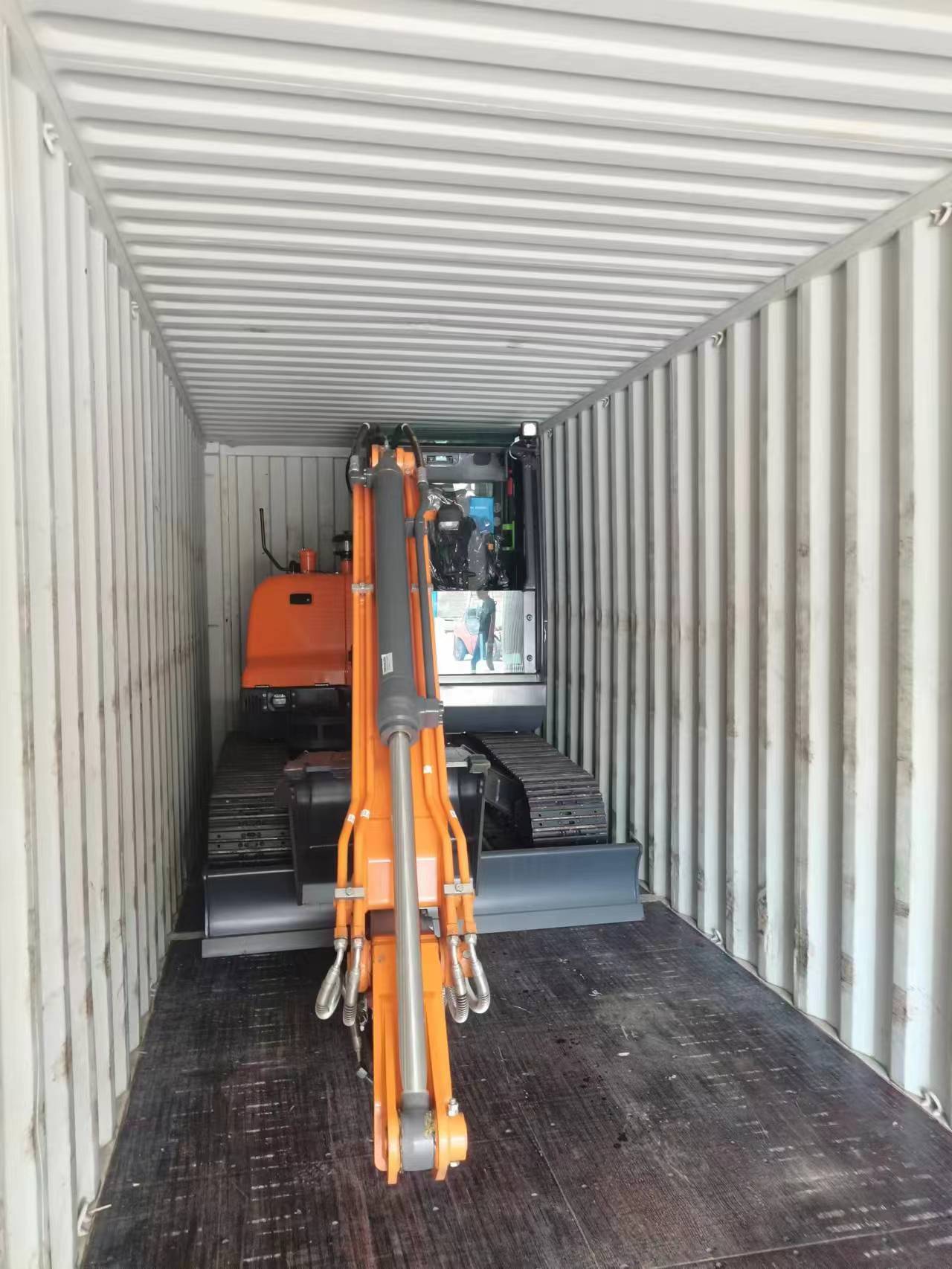 6 tons Crawler Excavator shipment to Guyana