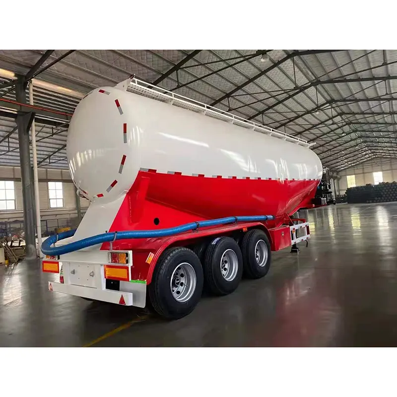 40cbm Bulk Cement Tanker Semi Trailer with 42kw Power System - 7 