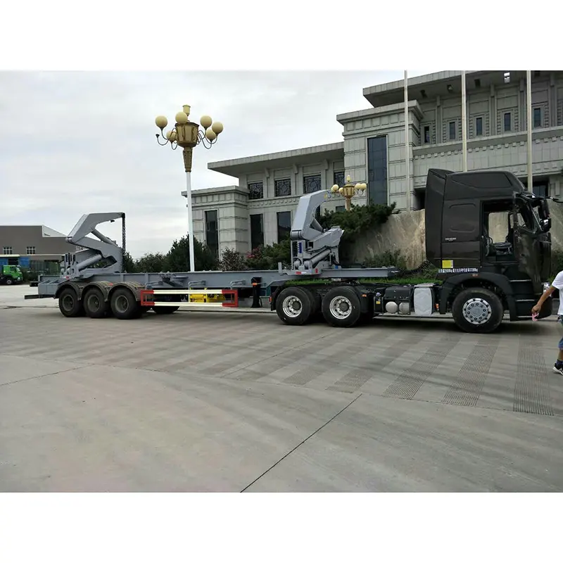 40ft 3-axle Sidelifer Semi Trailer with Power System - 3 