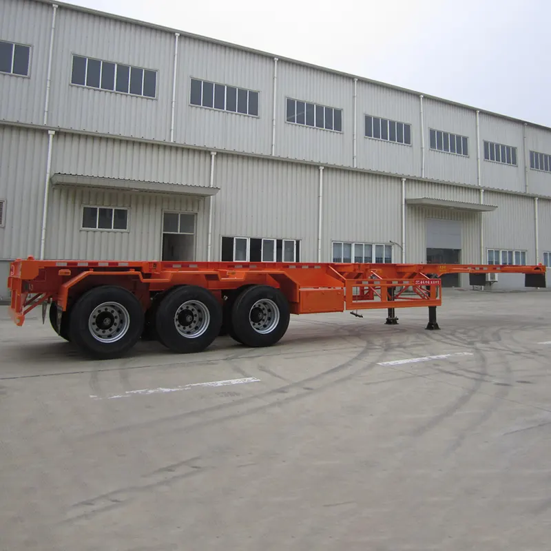40ft 3-axle skeleton semi trailer with JOST 2 inch King Pin - 6