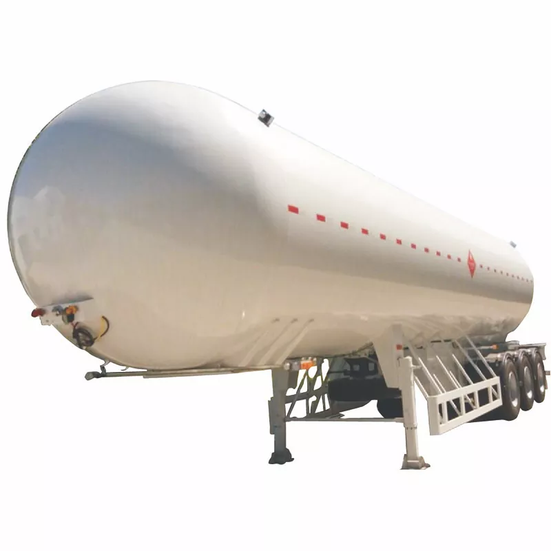 50 cbm 3-Achsen-Flüssiggas-Tanker-Anhänger - 0 