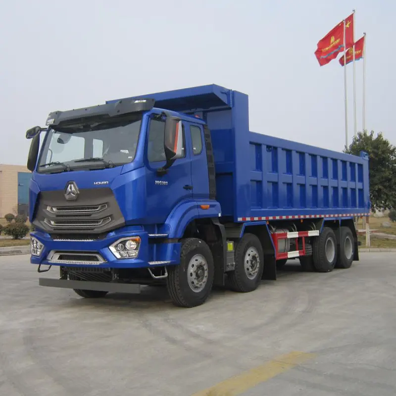Sinotruk 10 Wheelers 6 × 4 Dump Tipper Truck Euro II 371hp - 0