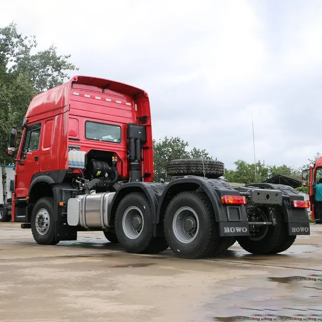 Sinotruk Howo 10 Wheelers 6*4 Truck Tractor con Euro 2 Euro 4 371hp 380hp 420hp