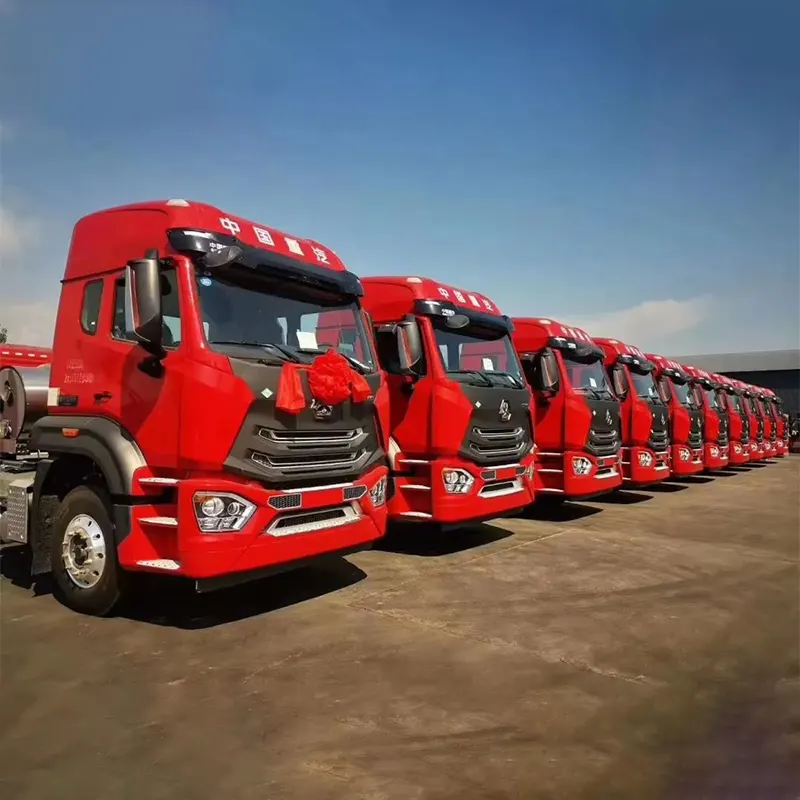 Sinotruk Howo 10 Wheelers 6*4 Truck Tractor con Euro 2 Euro 4 371hp 380hp 420hp - 2