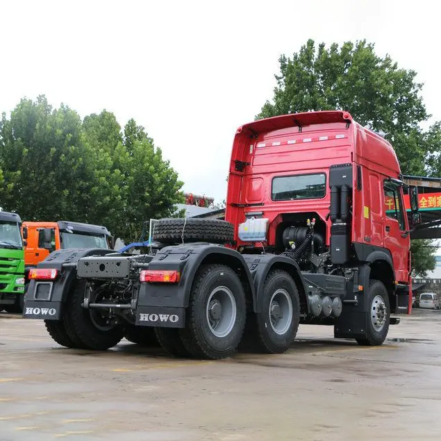 Sinotruk Howo 10 Wheelers 6 * 4 Truck Tractor with Euro 2 Euro 4371hp 380hp 420hp - 4 