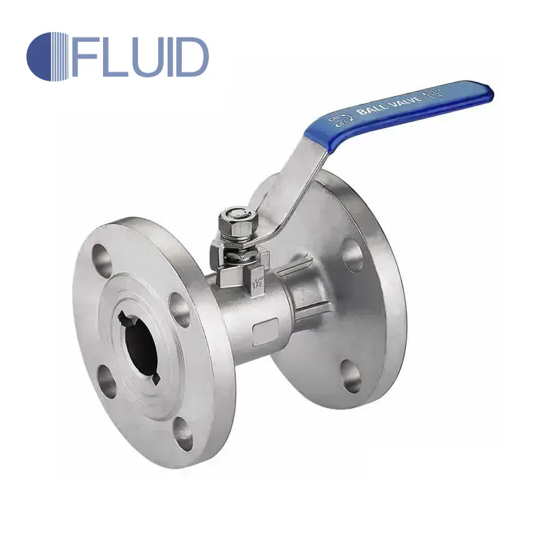 1PC Stainless Steel Flanged Ball Valve