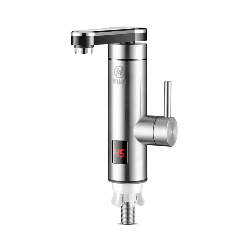 What are the main functions of the electric hot water faucet?