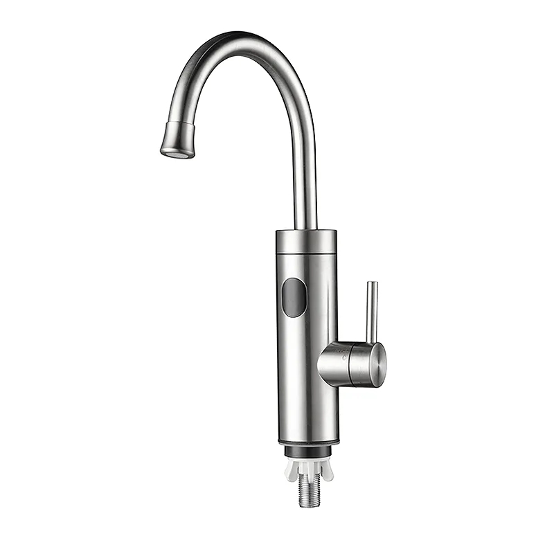 How does hot cold water work in kitchen faucet?
