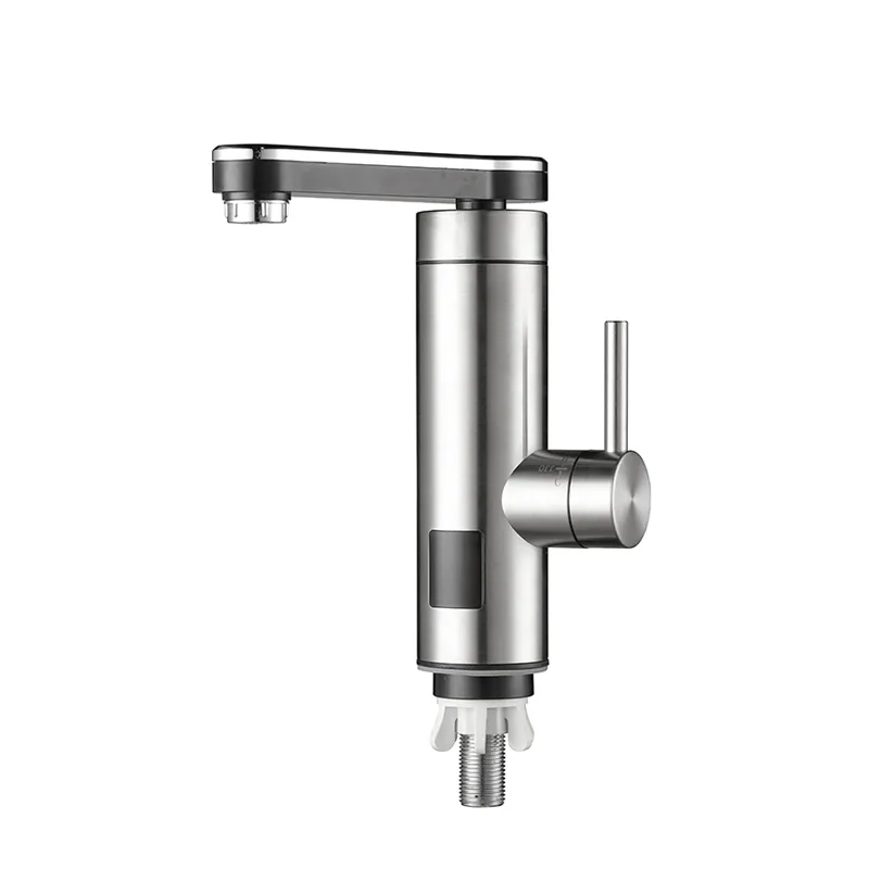 Stainless Steel Electric Faucet For Bathroom