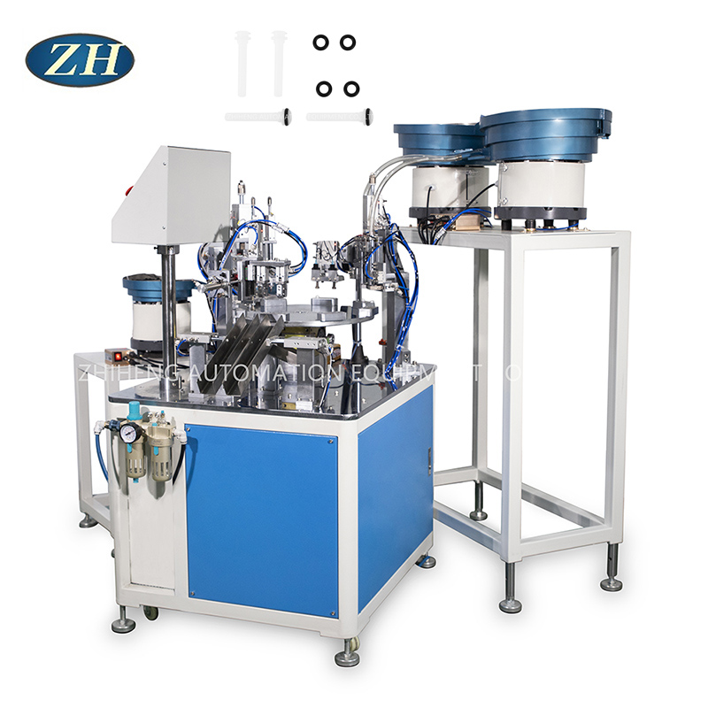 Automated Assembly Machine for Faucet Valve Core Spare Parts