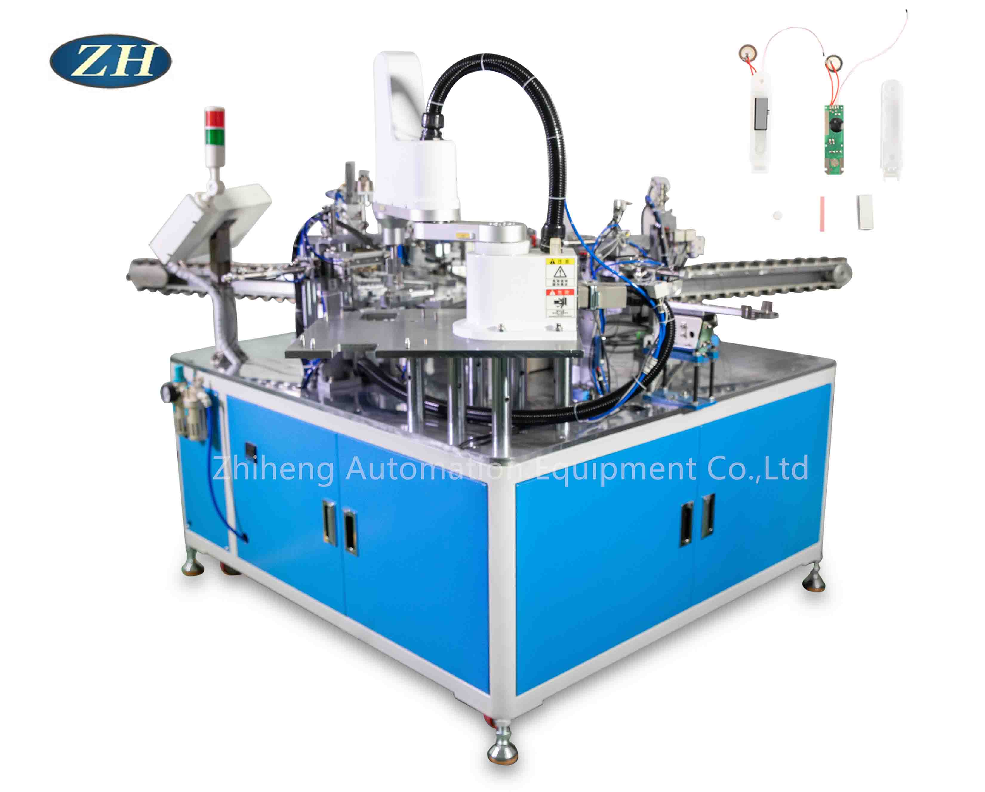 Automated Assembly Machine for Digital Thermometer