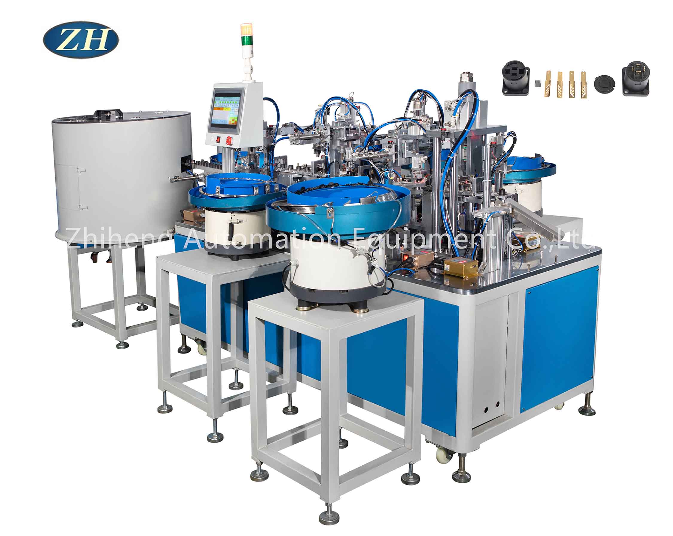  Automatic Assembly Machine for Connector Plug