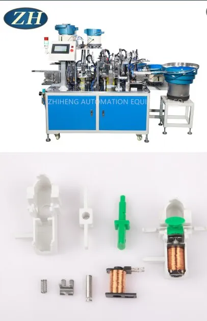 Push-button assembly machine line