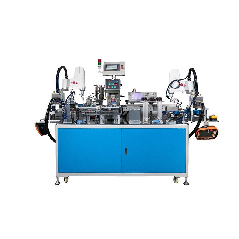 Машина за тестирање и печатење на намотка на електромагнетниот вентил