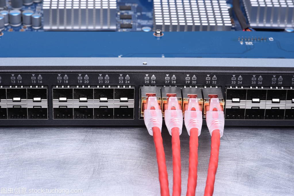 What is the role of network switches?