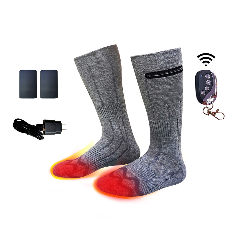calcetines calentados por batería - 4 