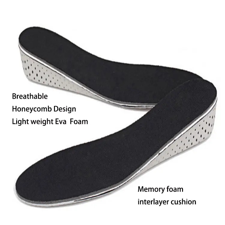 Full Length Foam Height Increase Insoles - 5 