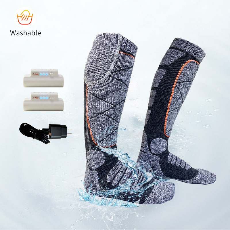 Varm opvarmede sokker - 3