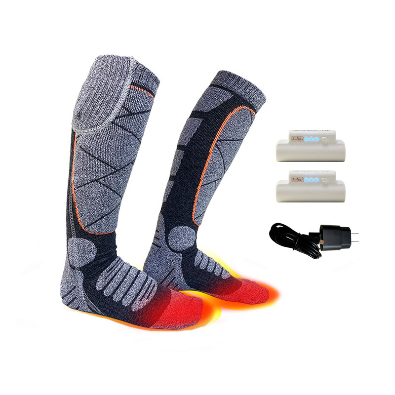 Varm opvarmede sokker - 5