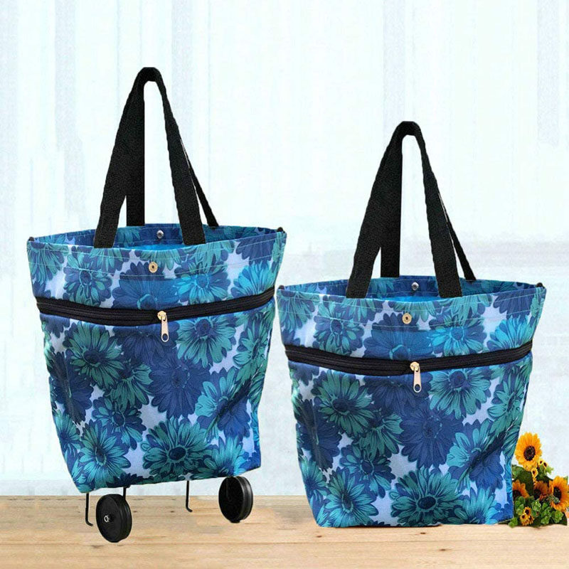 Collapsible Trolley Shopping Bags
