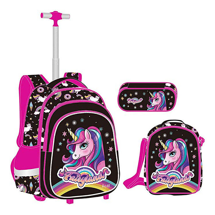 Compact Kids Rolling Luggage