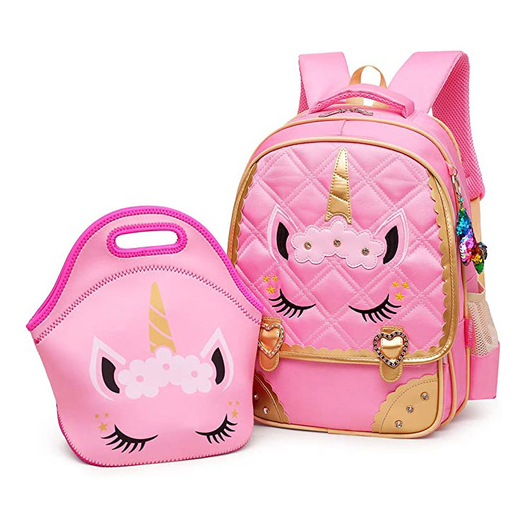 Cute Unicorn Waterproof Princess Student Schoolbag