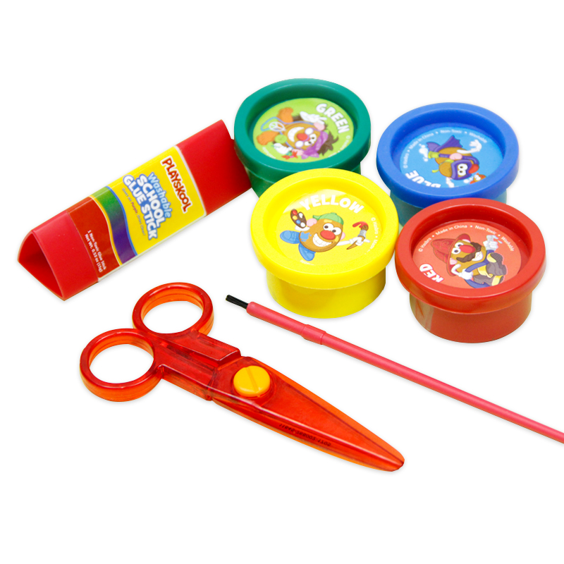 Drawing and Coloring Activity Bag Stationery Set - 4 