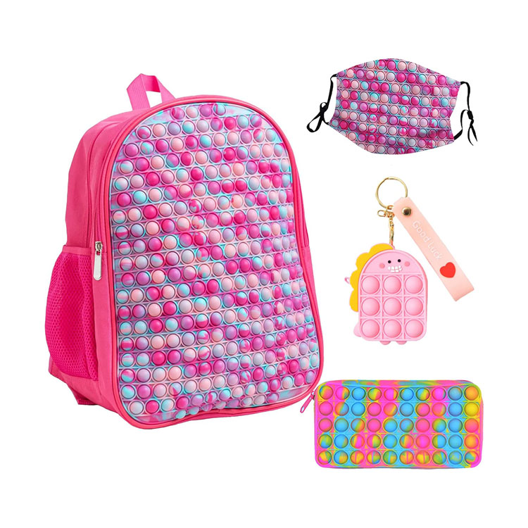 Fidget Pop-On-It Student Schoolbag