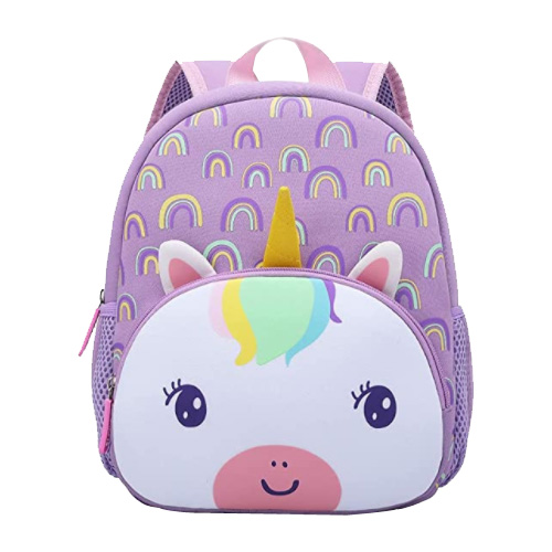 Girls Rainbow Schoolbag