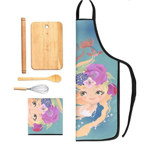 Kids Apron with Collar