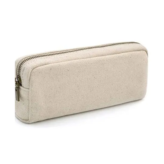 Square Canvas Pencil Bag