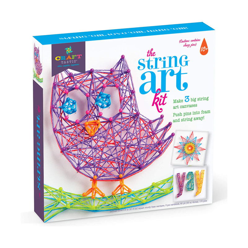 İp Sanatı Çocuklar için DIY Sanat El Sanatları