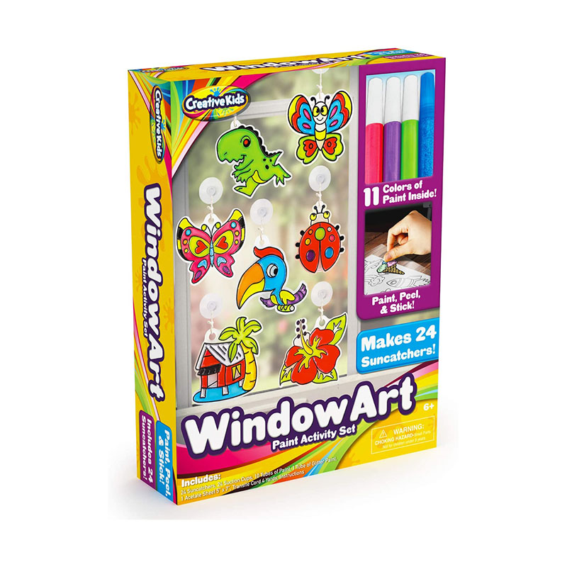 Window Paint Art Stickers Kids DIY Art Crafts - 1 
