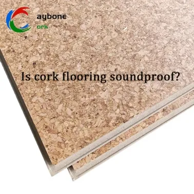 Soundproof ba ang cork flooring?
