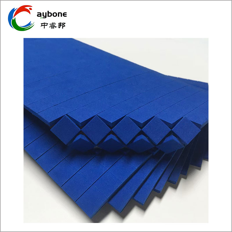 Blue Eva Rubber Pads with Cling Foam